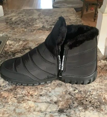 Customer photo review of CALGARY™ ORTHOPEDIC WINTER ANKLE BOOTS