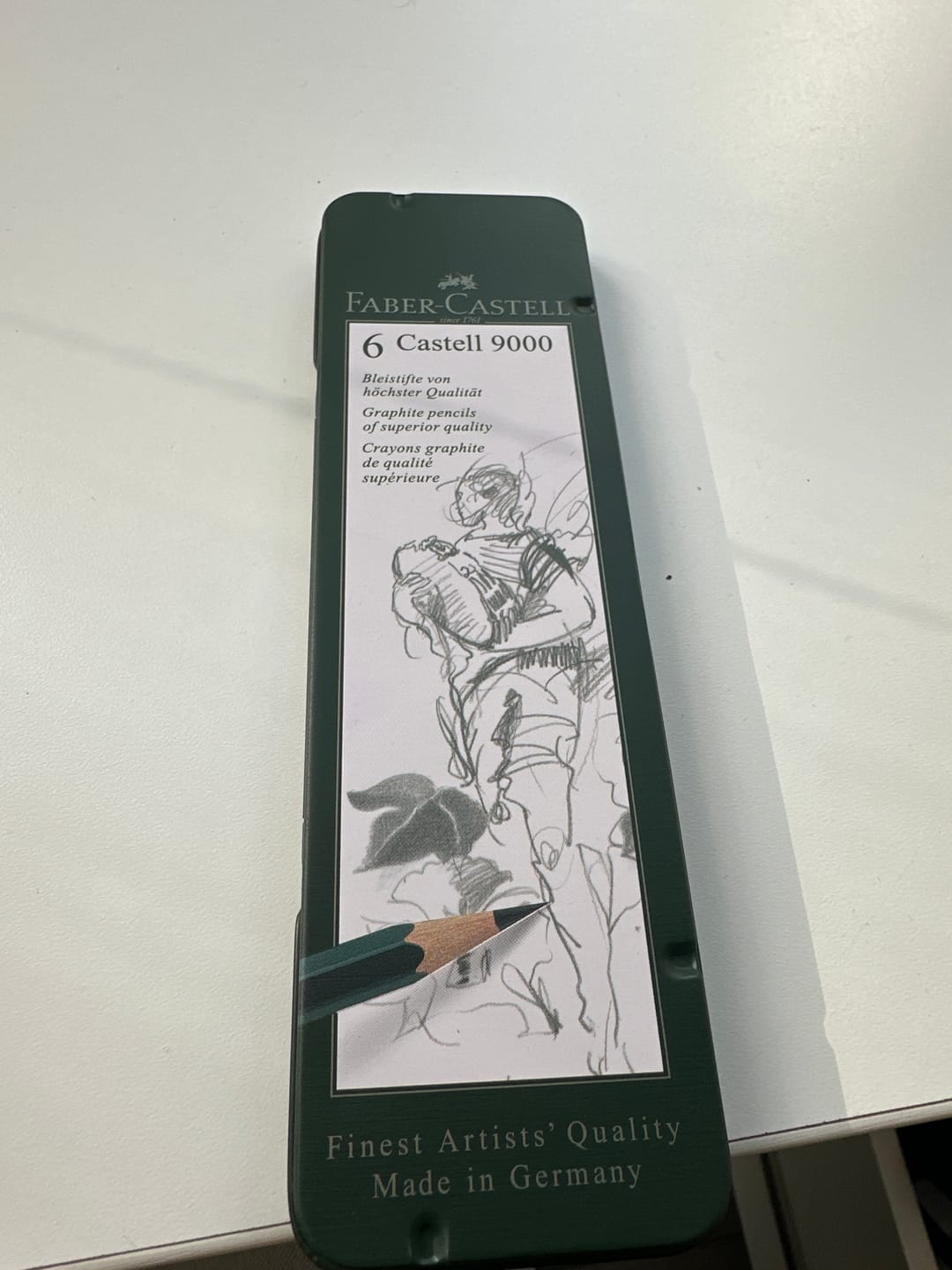 Customer photo review of Faber-Castell 9000 - Set 6 Lápices Grafito