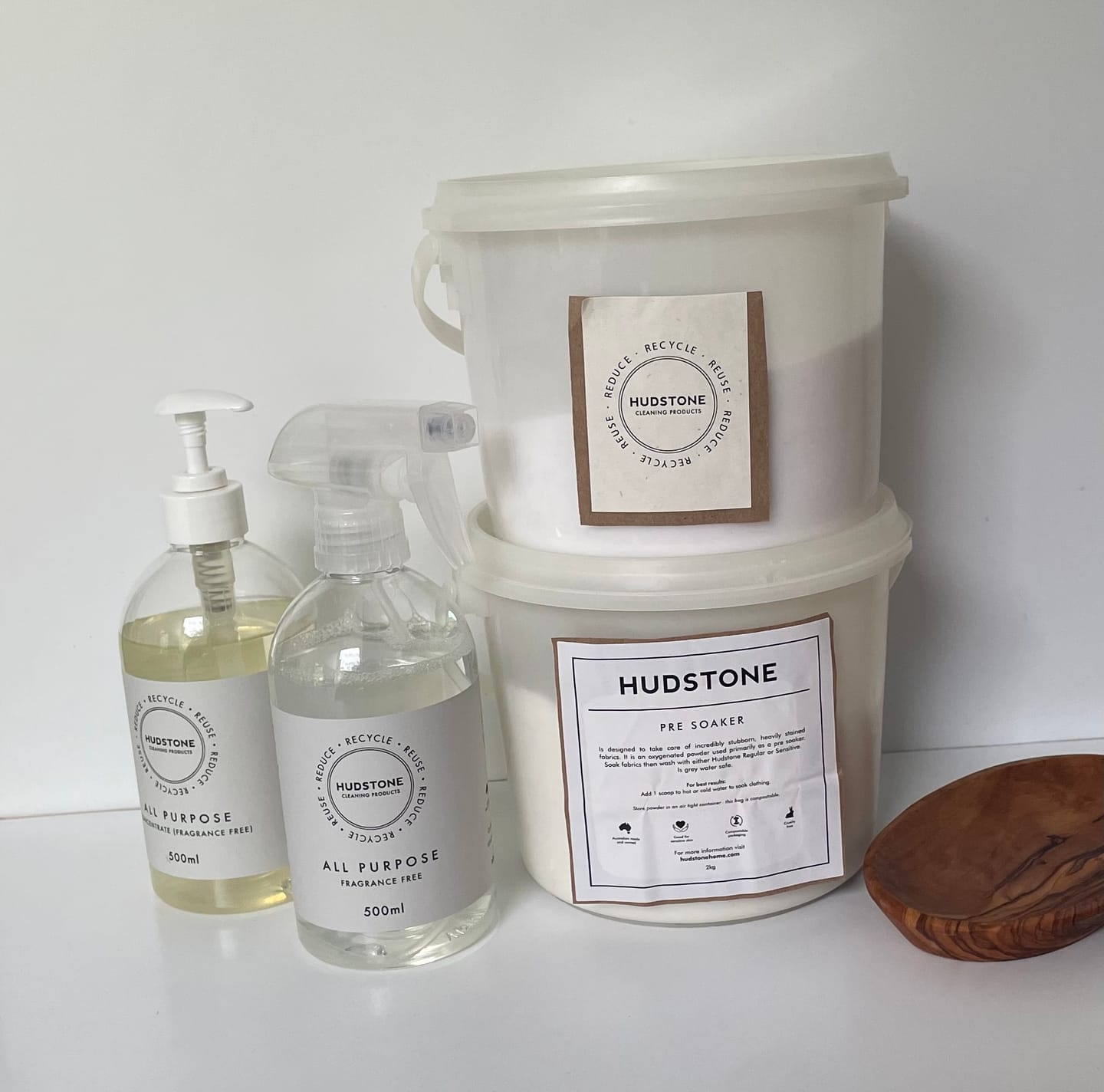 Customer photo review of All Purpose Bundle (Makes 10 bottles - $3.99 per bottle) - Fragrance Free