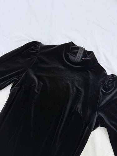 Customer photo review of KAY MAXI-BLACK VELVET