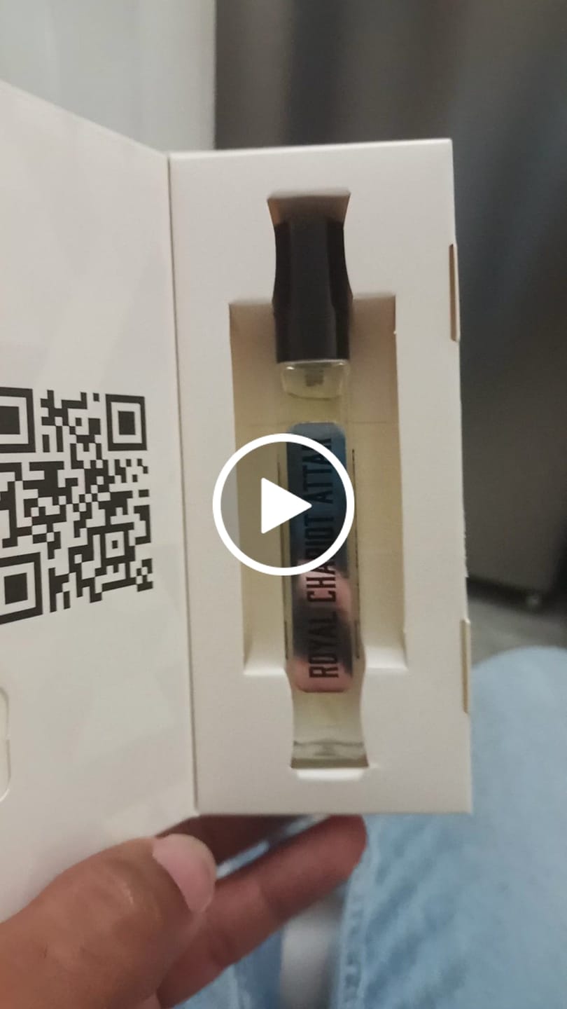 Customer video review of Royal Chariot Attar