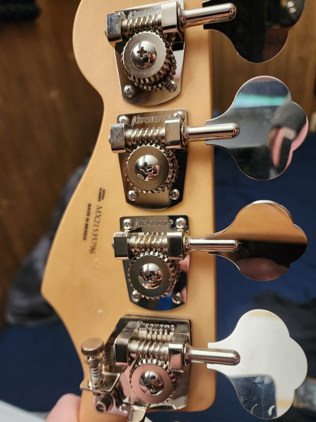 Customer photo review of HB7 Bass Tuning Machine