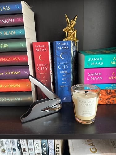 Customer photo review of Custom Book Embosser