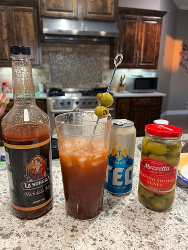 Customer photo review of La Suegra Michelada Mix