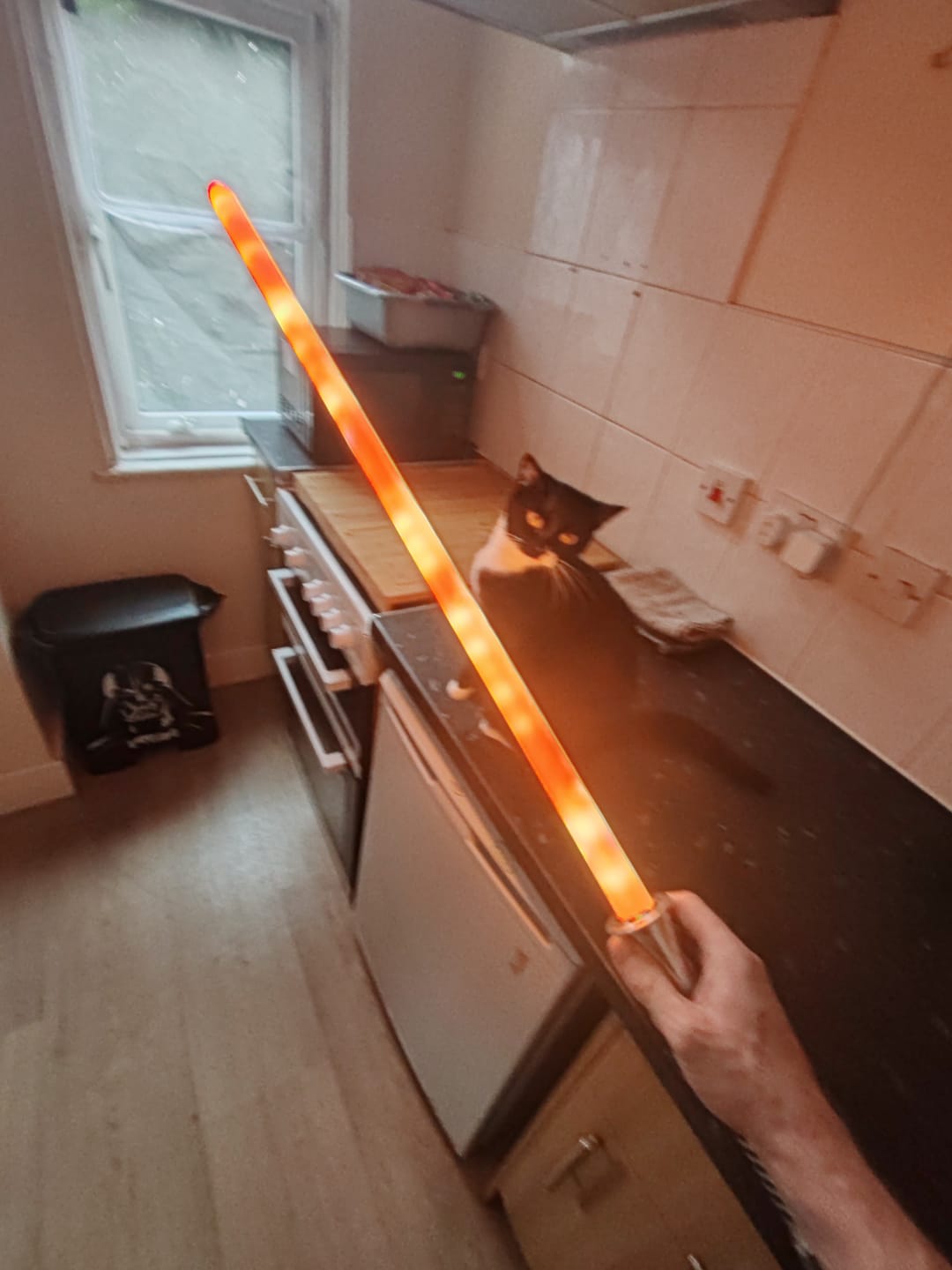 Customer photo review of Combat Saber Blade - 1 inch