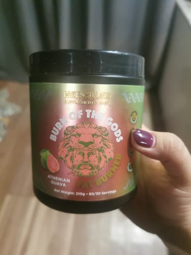 Customer photo review of Burn of the Gods - Fat Burner