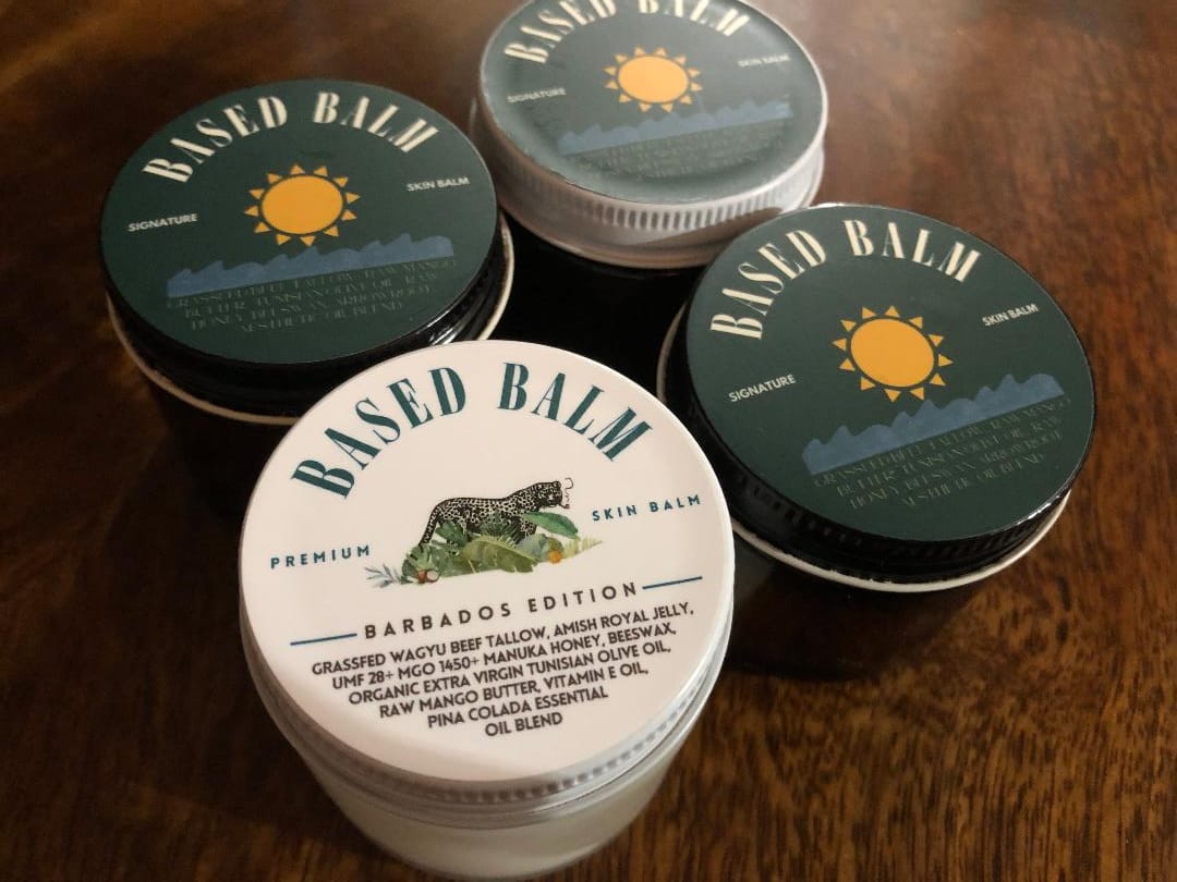 Customer photo review of Based Balm’s Signature Tallow Balm