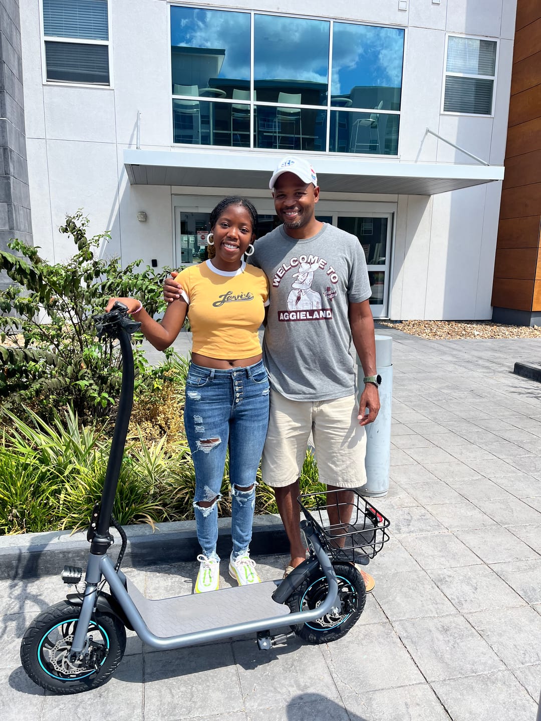 Customer photo review of Gyroor X2 Electric Scooter 550W with 12 Inch Tires without Seat—UL2272