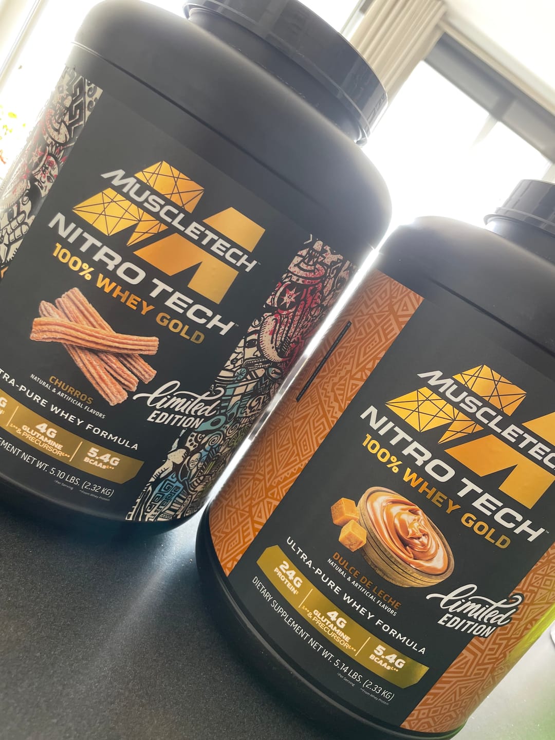 Customer photo review of Muscletech Nitro-Tech 100% Whey Gold 5 Lb