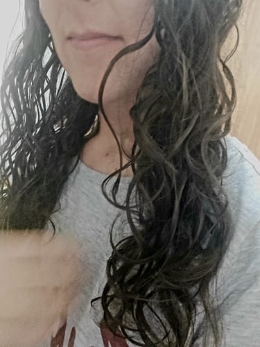 Customer photo review of Bounce Curl Define Styling Brush