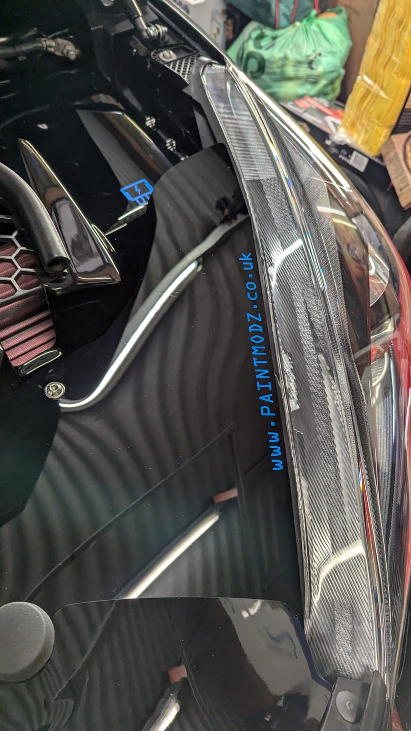 Customer photo review of Proform Facelift Slam Panel Ends - MK3.5 Focus (Plastic Finishes)