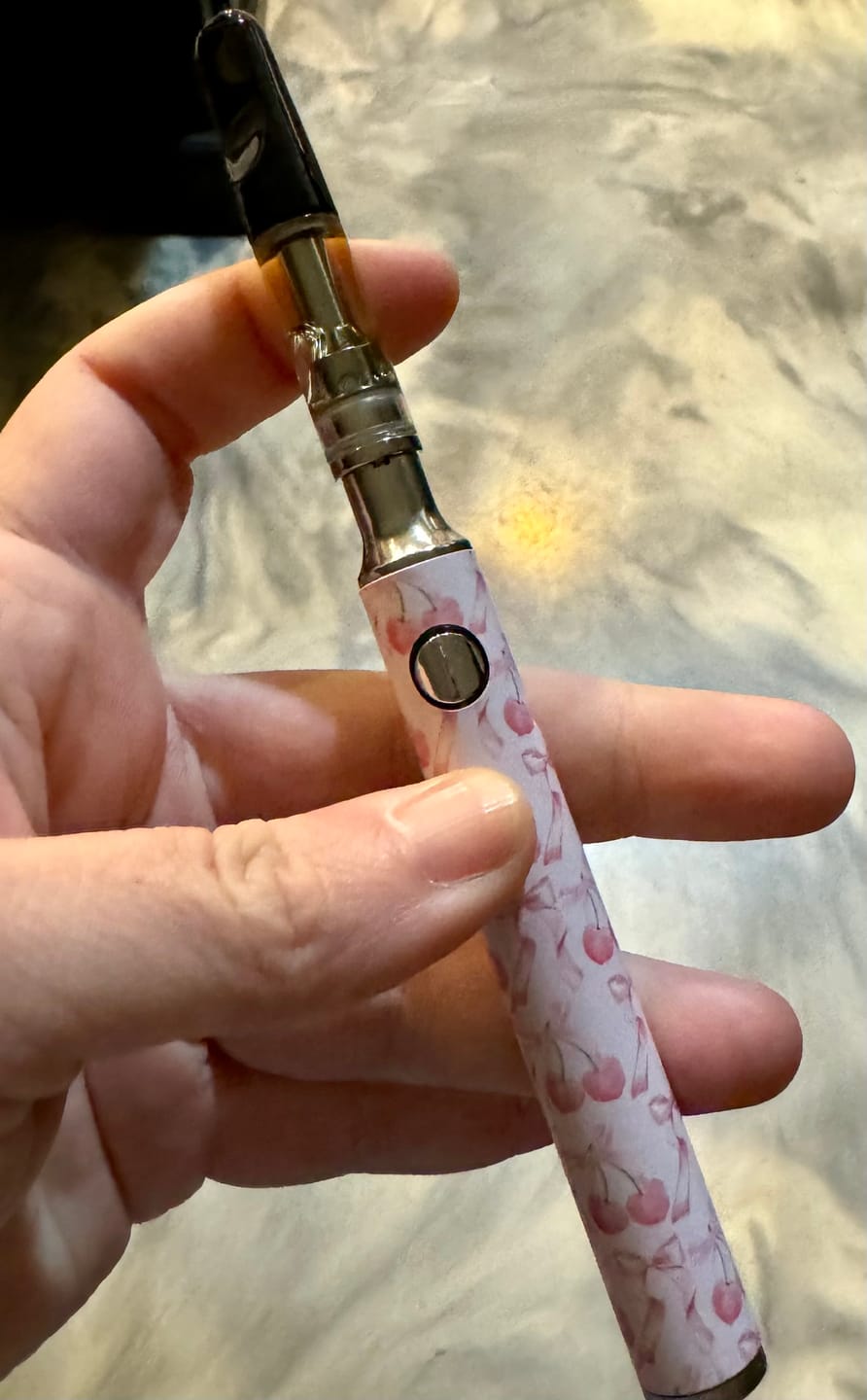 Customer photo review of Formula26 Strawberry Gelato Hybrid 510 Thread THC-P Blend Cartridge 1g