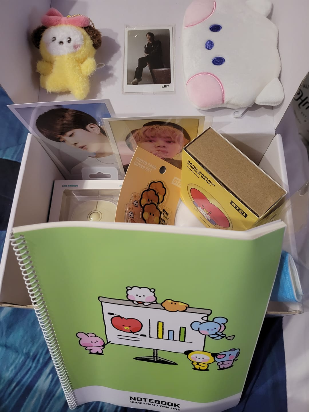 Customer photo review of BTS MYSTERY RANDOM BOX [RENEWAL VERSION]