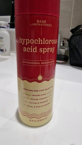 Customer photo review of HOCL Skin Healing Duo