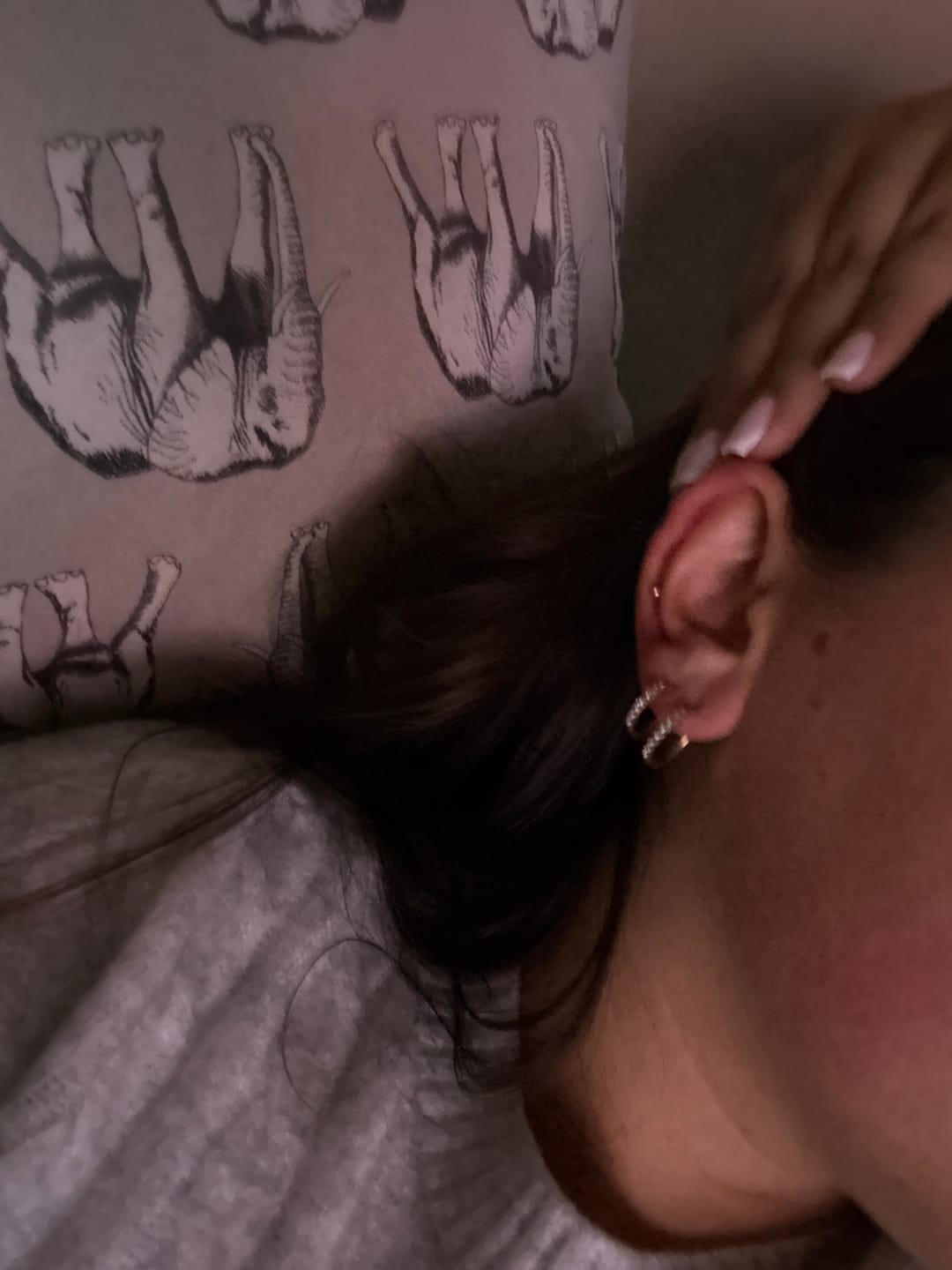 Customer photo review of Klara Ohrringe | 18K vergoldet