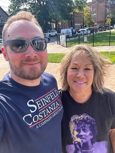 Customer photo review of Seinfeld 24 Cotton Tee