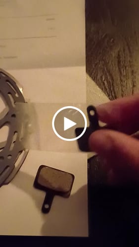 Customer video review of Remblokken - Mechanische remmen - OUXI V8 V20 setje