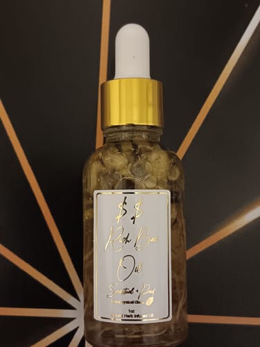 Customer photo review of 24 Karat Gold Rich Bae Prosperity Oil