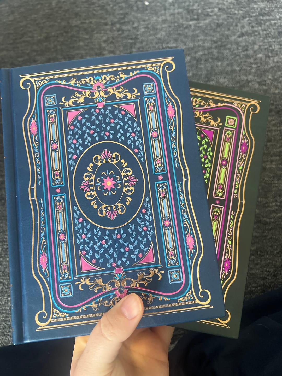 Customer photo review of Literati Journal - Royal Blue