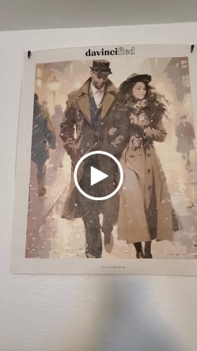 Customer video review of Custom Paint by Numbers Kit
