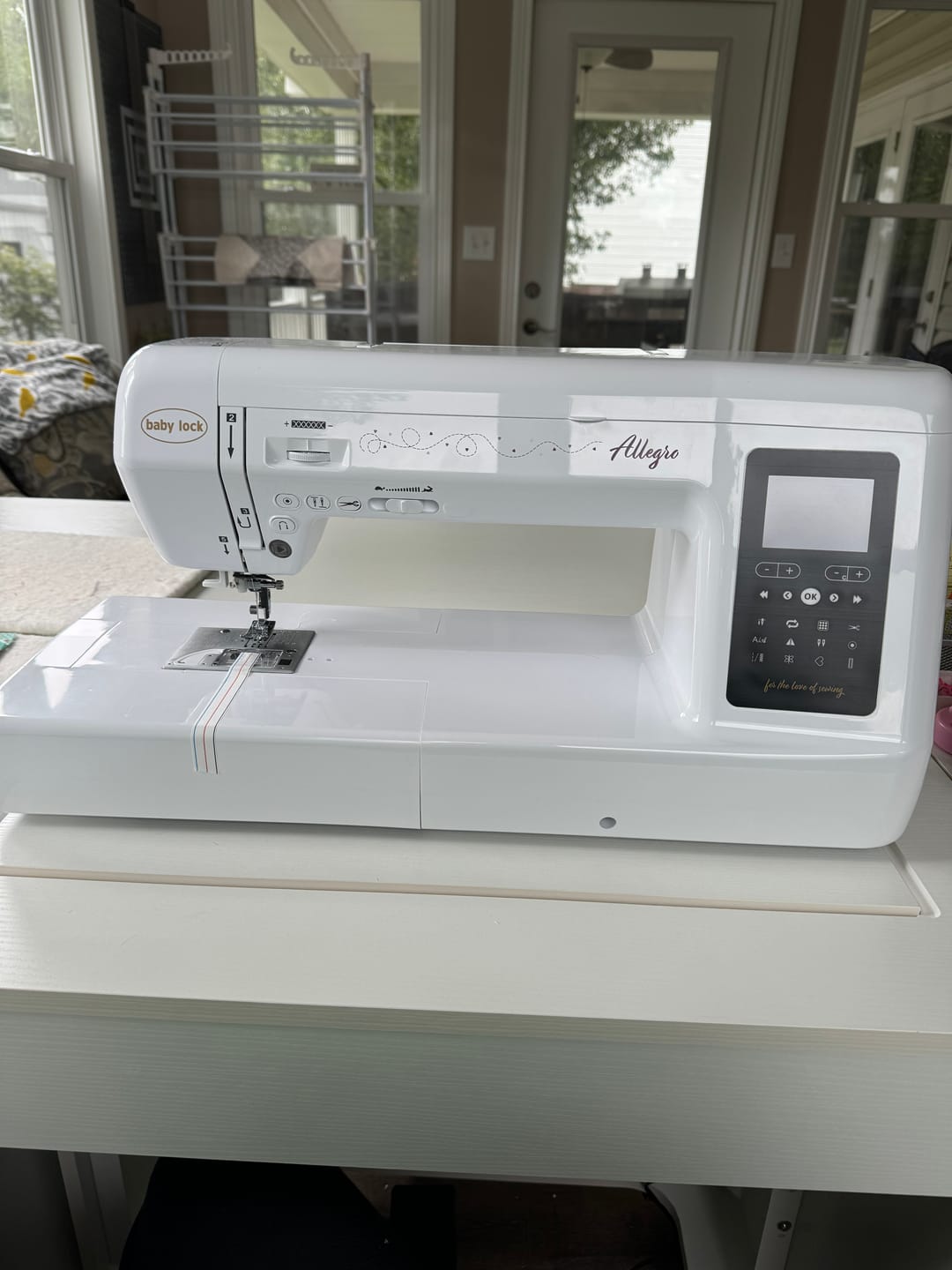 Customer photo review of Babylock Allegro Sewing & Quilting Machine