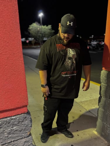Customer photo review of Revenant Jason Heavyweight T-Shirt