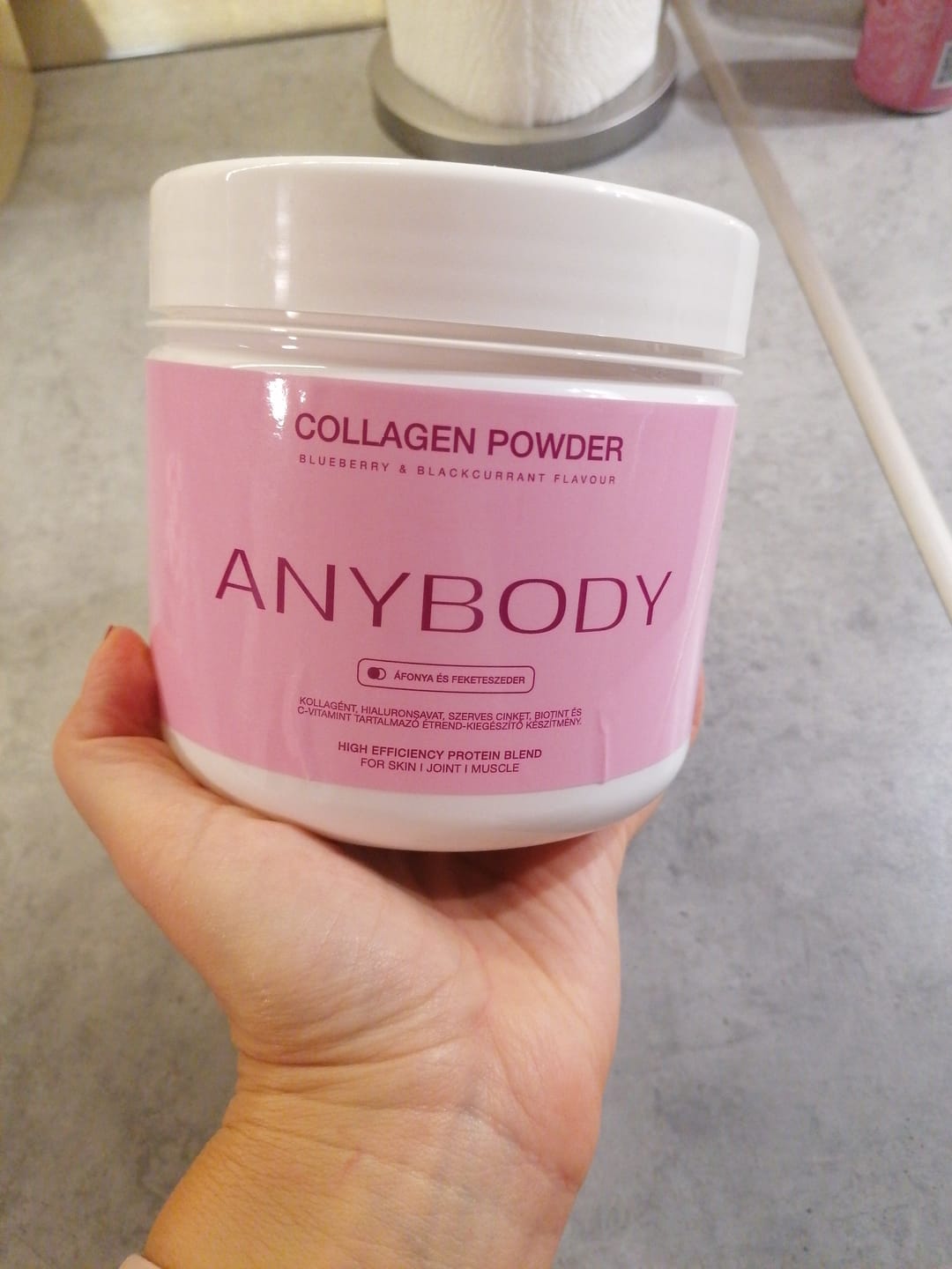 Customer photo review of Anybody Collagen Powder 265g Kollagén Kúra