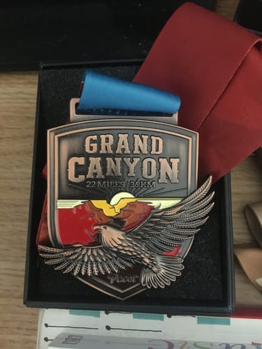 Customer photo review of Grand Canyon Virtual Challenge
