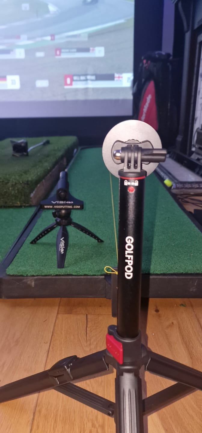 Customer photo review of Golfpod 2.0 - The smartest way to record your golf swing