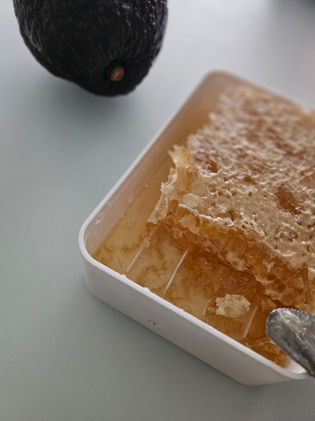 Customer photo review of Blütenhonig Wabe - 200g