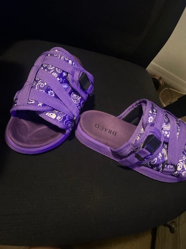 Customer photo review of Purple Bandanna Dracos