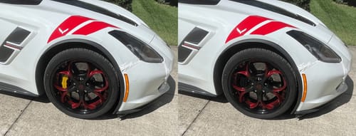 Customer photo review of CUSTOM 2 PIECE FORGED WHEELS: RV-DS016