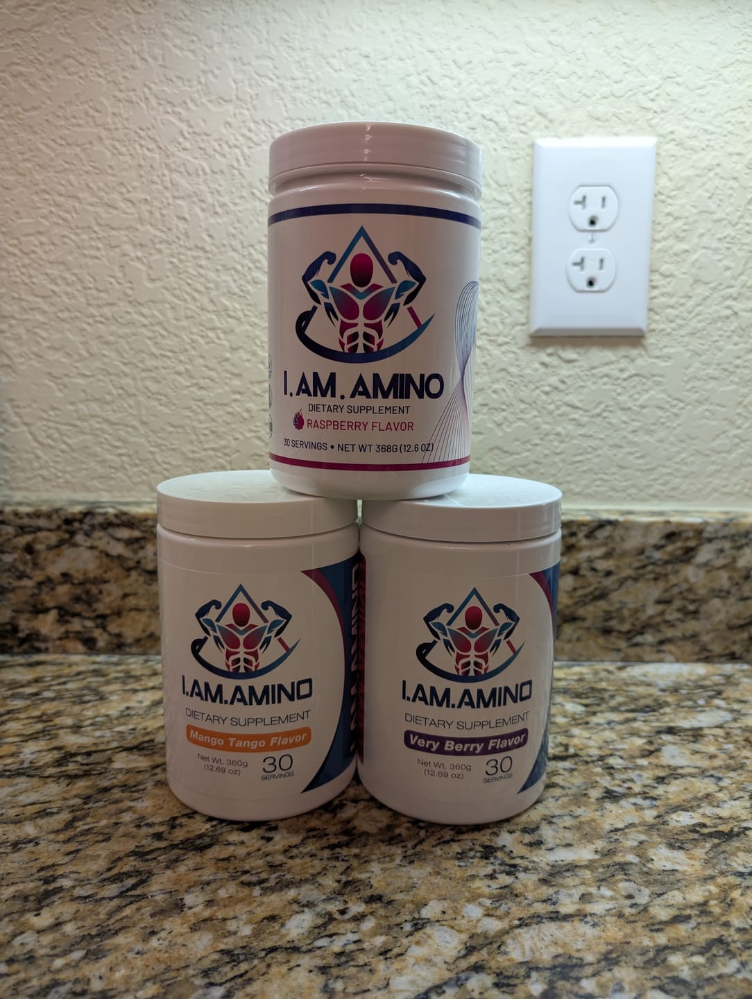 Customer photo review of I.AM.AMINO