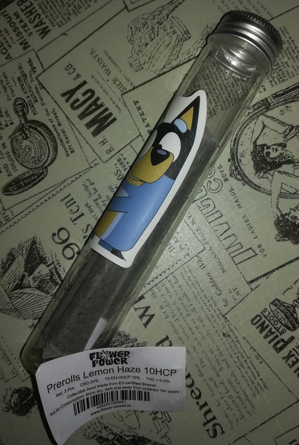 Customer photo review of 🍋 Lemon Haze 10HCP Prerolls - POWER LVL: 5/5