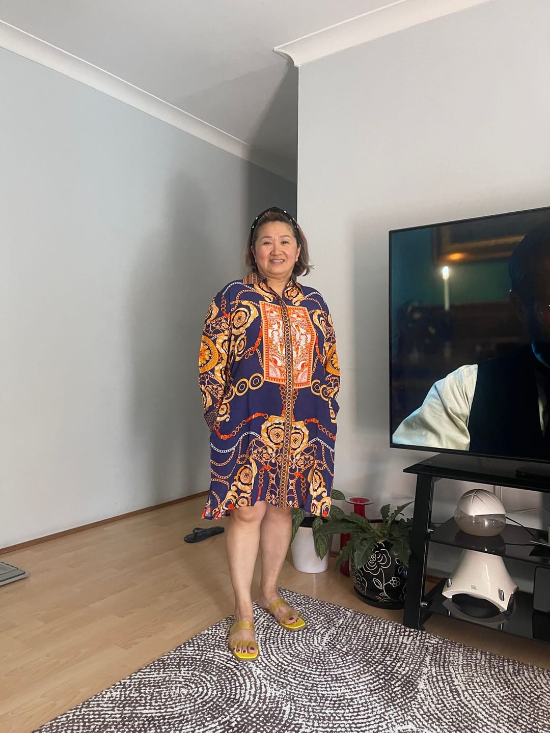 Customer photo review of TEMPRANILLO  - SHIRT DRESS