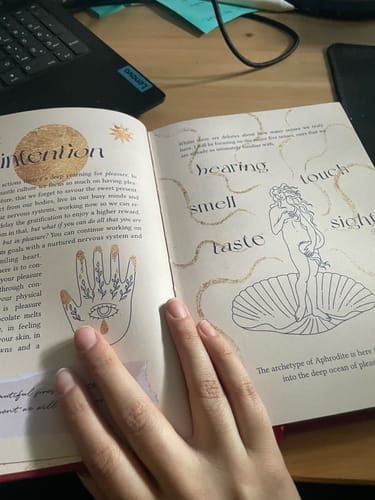 Customer photo review of Aphrodite's Journal