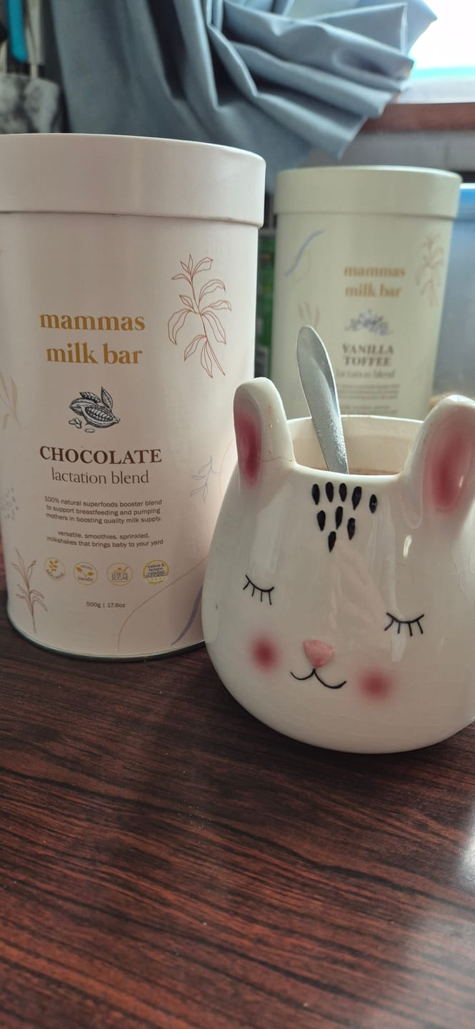Customer photo review of Chocolate Lactation Blend