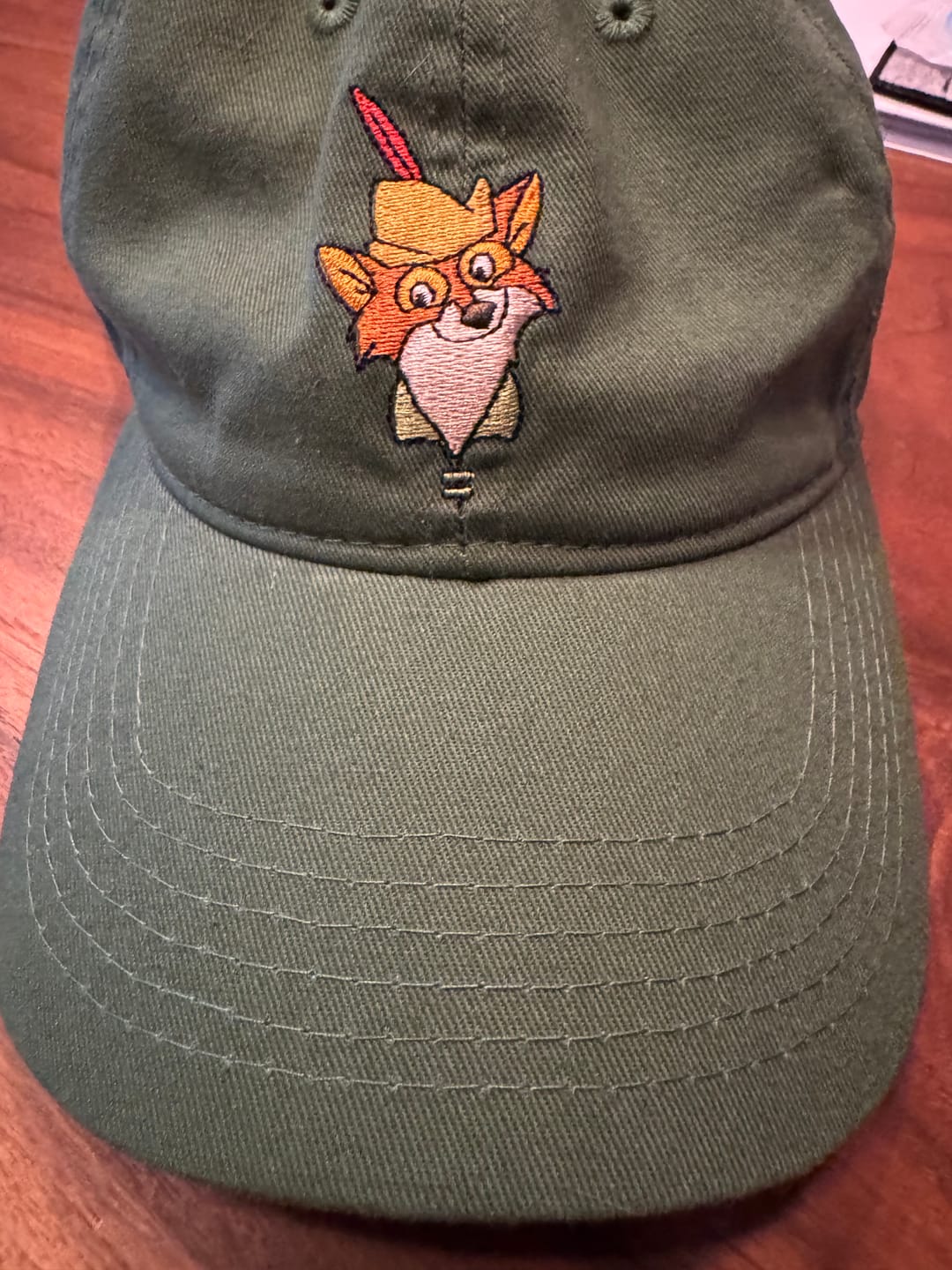 Customer photo review of Disney's Robin Hood "The Outlaw of Nottingham" – Dad Hat