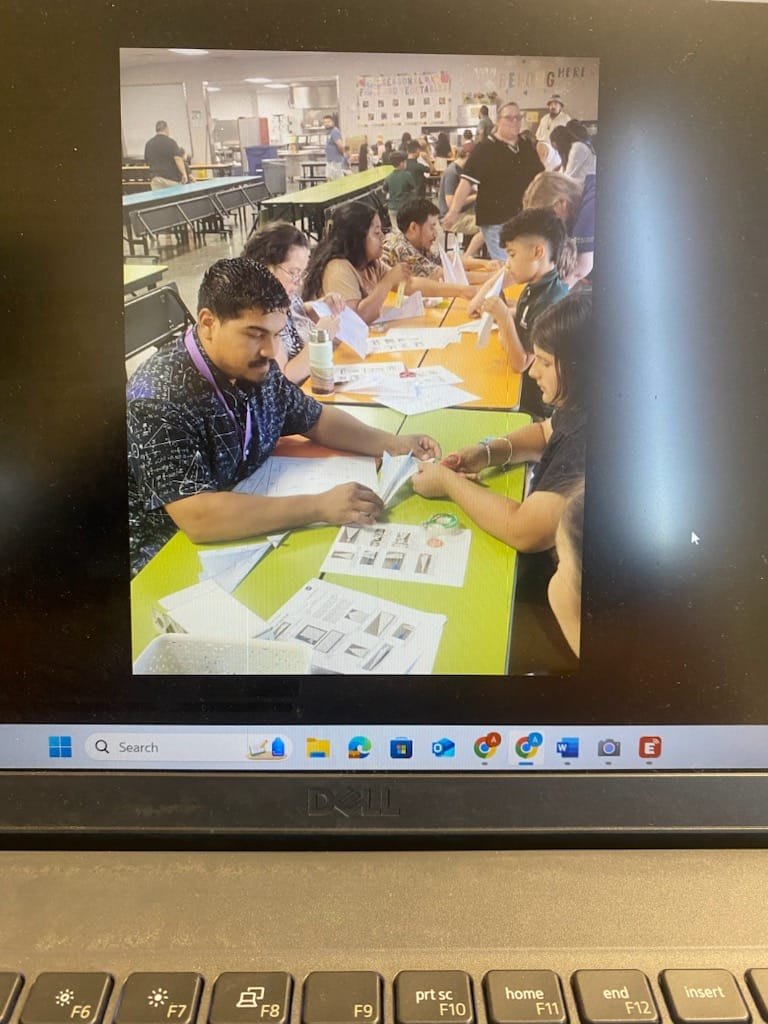 Customer photo review of Math And Physics Space Button Up Shirt