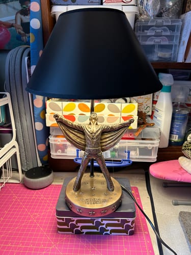Customer photo review of Elvis (Official License) Lamp (AW735)