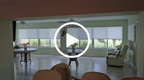 Customer video review of SmartWings Motorized Light Filtering Cellular Shades Nowa