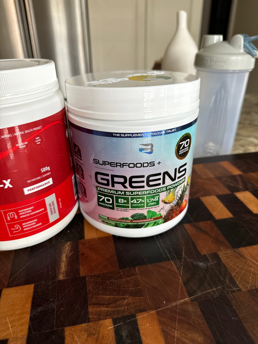 Customer photo review of Believe Supplements - Superfoods + Greens 70 portions - 700g