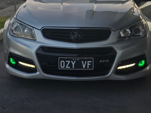 Customer photo review of Holden VF Fog Lights