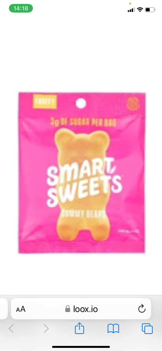 Customer photo review of Smart Sweets - Gummies Sugar Free