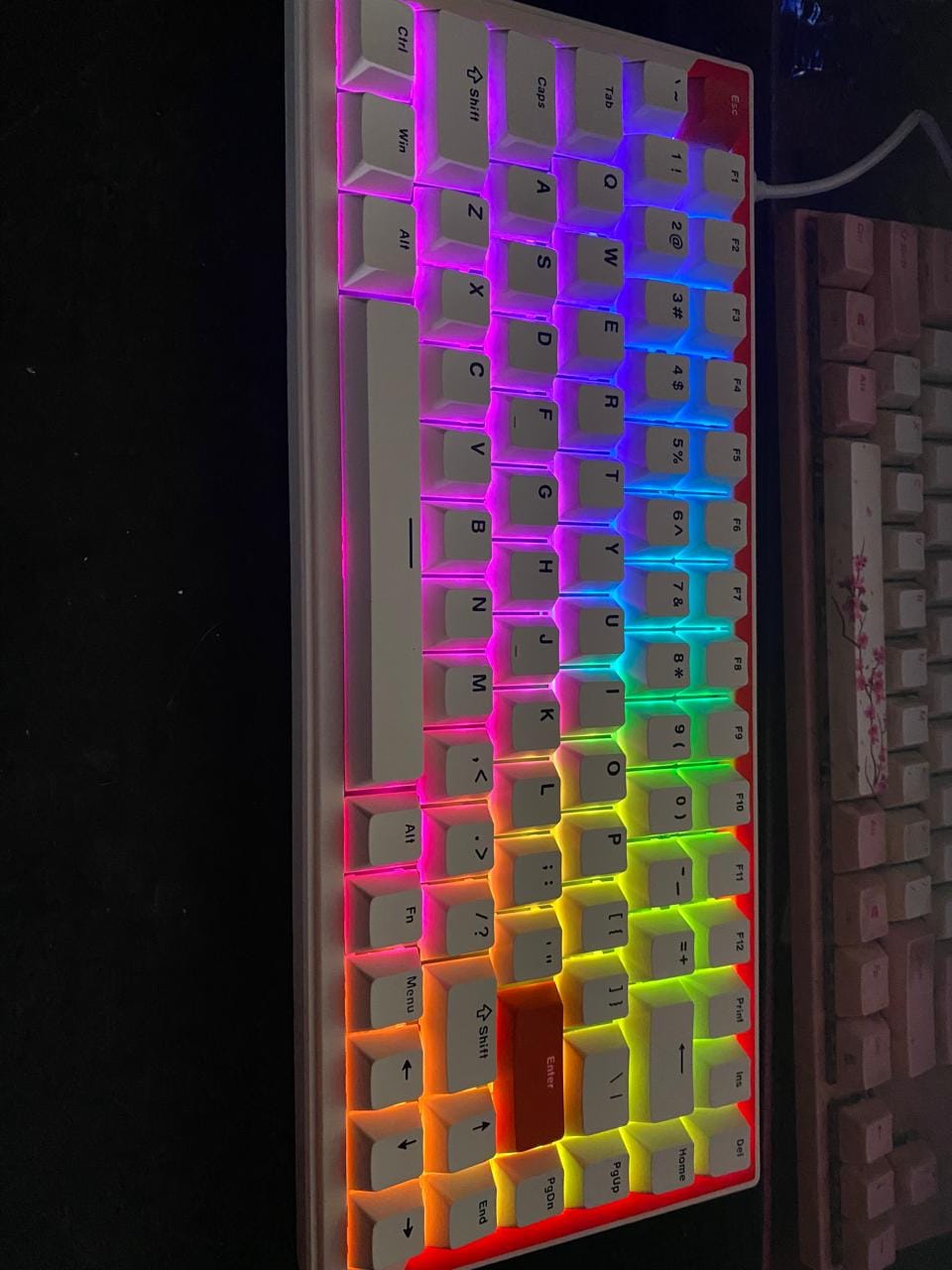 Customer photo review of DrunkDeer G75 Wired Actuation Distance Adjustable Magnetic Switch Keyboard