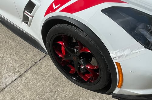 Customer photo review of CUSTOM 2 PIECE FORGED WHEELS: RV-DS016