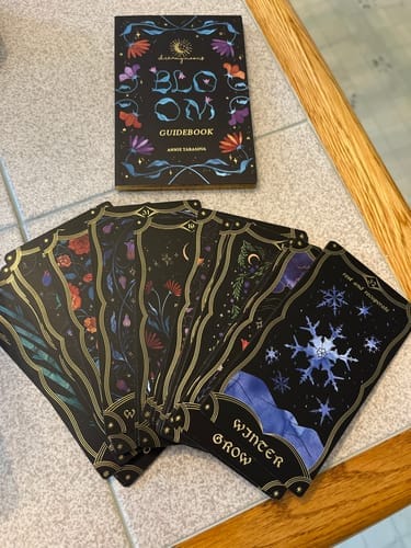 Customer photo review of Bloom Oracle Deck