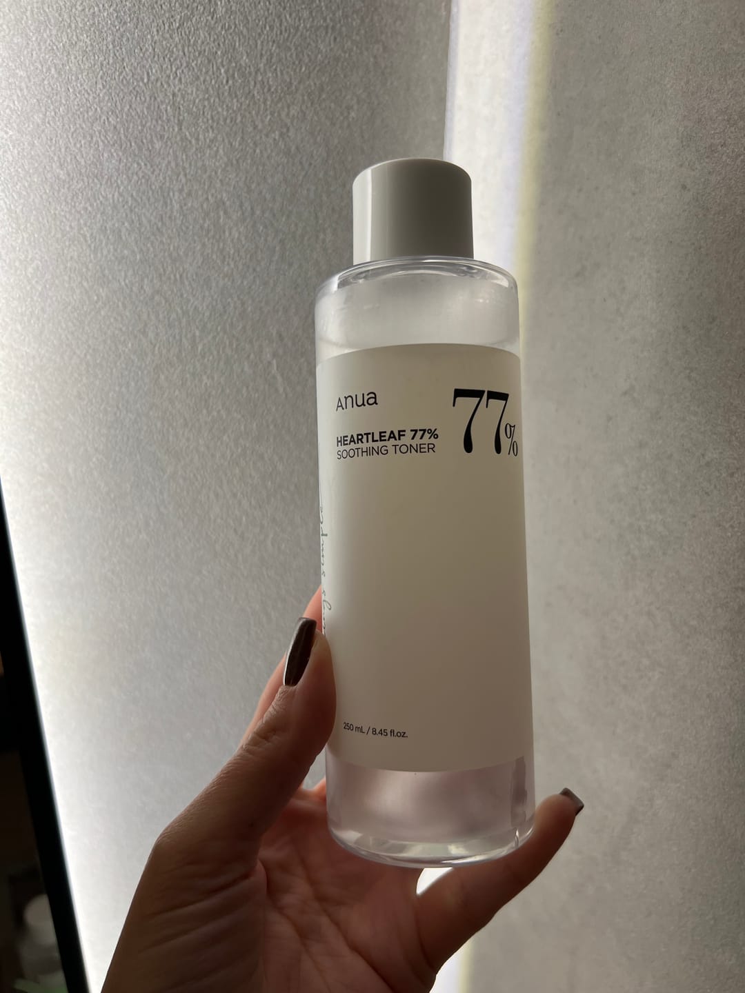 Customer photo review of Nomierinošs toniks Anua Heartleaf 77% Soothing Toner