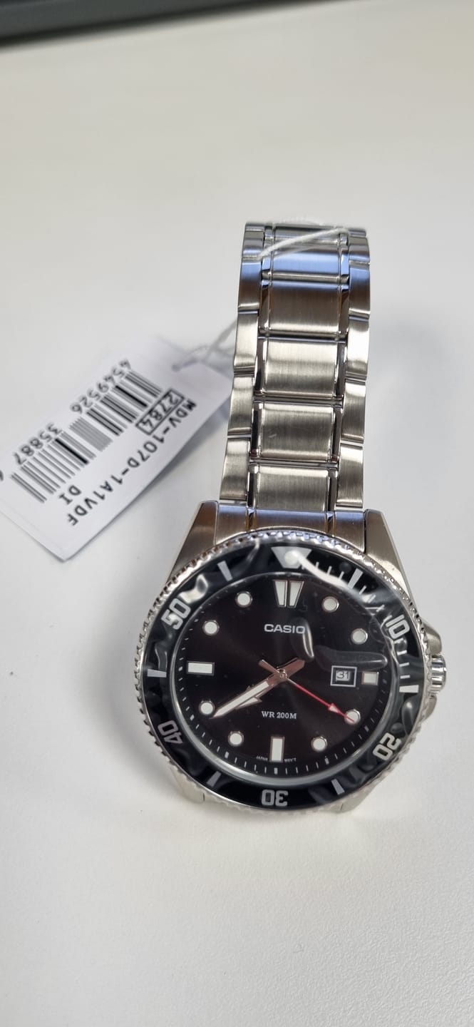 Customer photo review of Reloj Casio Submariner Marlin Duro MDV-107D-1A1VDF Buceo