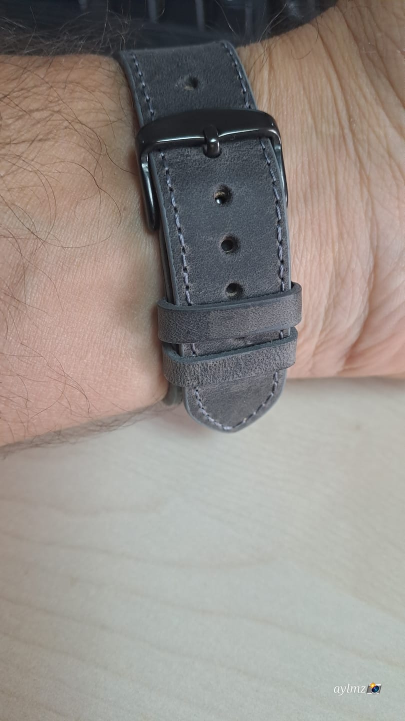 Customer photo review of Huawei Watch Deri Kordon Camel - İsnos